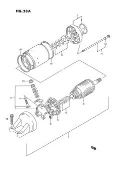 23A - STARTING MOTOR (MODEL R /​ S)