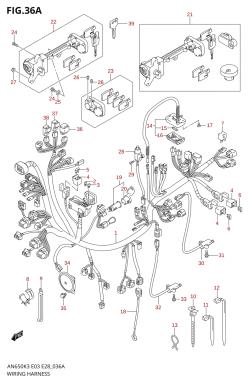 36A - WIRING HARNESS (AN650K4)