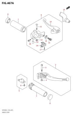 467A - HANDLE LEVER