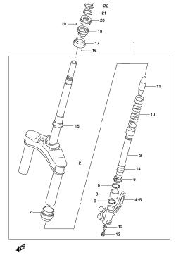 040 - FRONT FORK