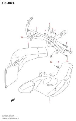 482A - COWLING INSTALLATION PARTS