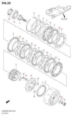 023 - CLUTCH (MODEL K3)