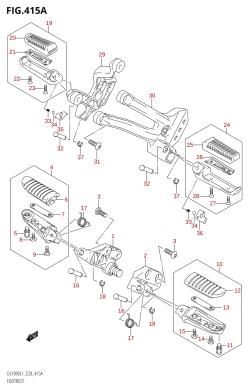 415A - FOOTREST