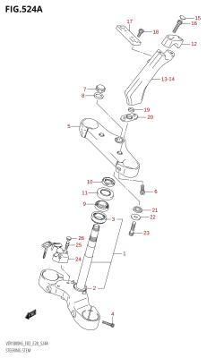 524A - STEERING STEM