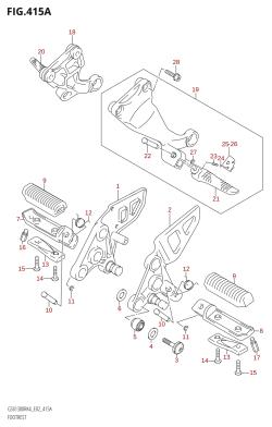 415A - FOOTREST