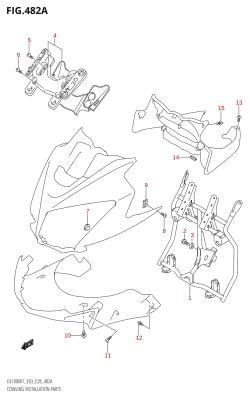 482A - COWLING INSTALLATION PARTS