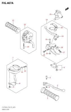 467A - HANDLE LEVER