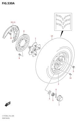 530A - FRONT WHEEL