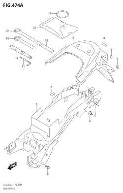 474A - REAR FENDER