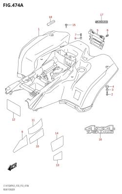 474A - REAR FENDER (LT-A750XPV:L5:P28)