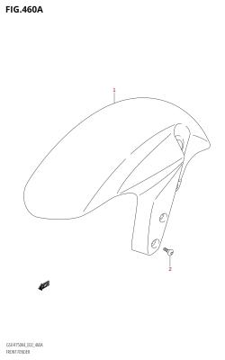 460A - FRONT FENDER