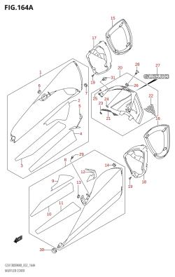 164A - MUFFLER COVER (K8,K9)