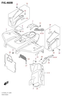 460B - FRONT FENDER (LT-A750XZL5 P17)