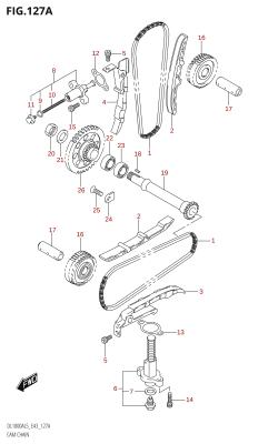 127A - CAM CHAIN