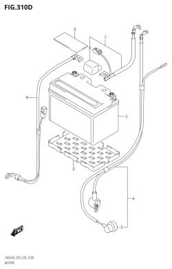 310D - BATTERY (SV650A:L8:E33)
