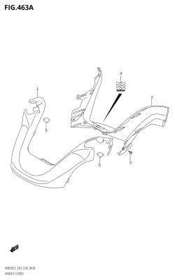 463A - HANDLE COVER
