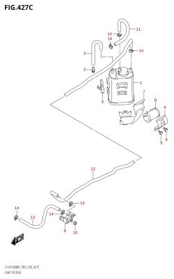 427C - EVAP SYSTEM (LT-A750XPZ:M0:P33)