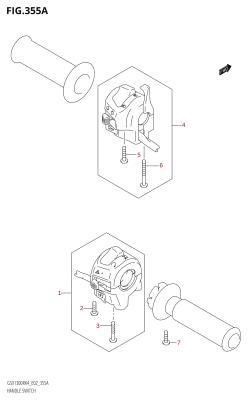 355A - HANDLE SWITCH