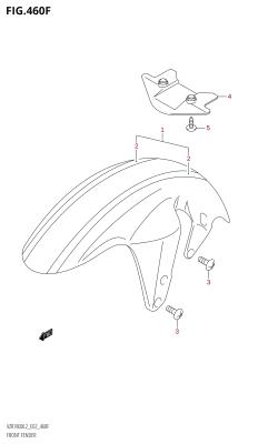 460F - FRONT FENDER (VZR1800Z:L2:E02)