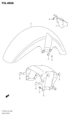 460A - FRONT FENDER (VL1500:L4:E24)
