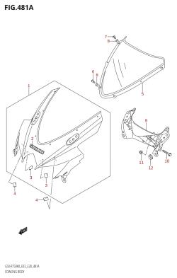 481A - COWLING BODY (K8)