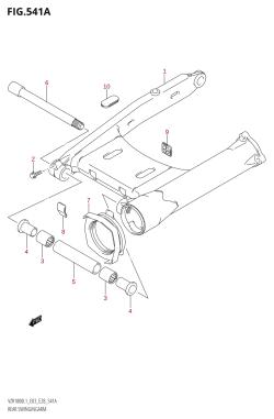 541A - REAR SWINGINGARM