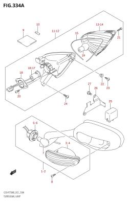 334A - TURNSIGNAL LAMP