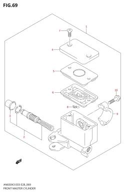 069 - FRONT MASTER CYLINDER