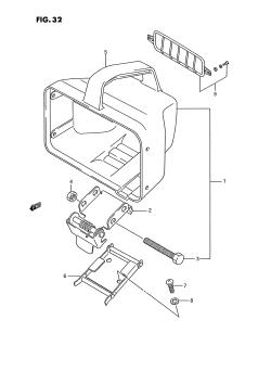 032 - HEADLAMP HOUSING