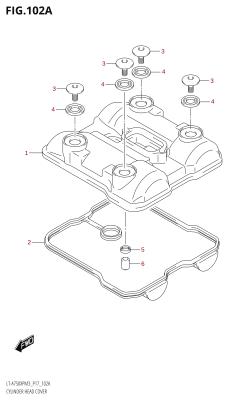 102A - CYLINDER HEAD COVER