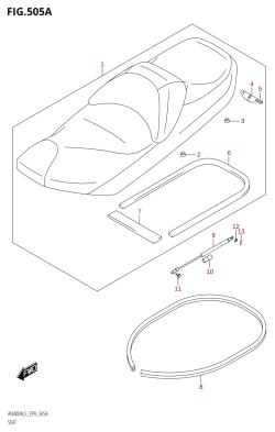 505A - SEAT (AN400A:L5:E99)