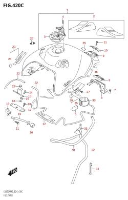 420C - FUEL TANK (DL650XA:M2:E24)