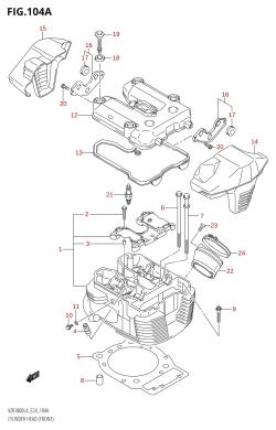 104A - CYLINDER HEAD (FRONT)