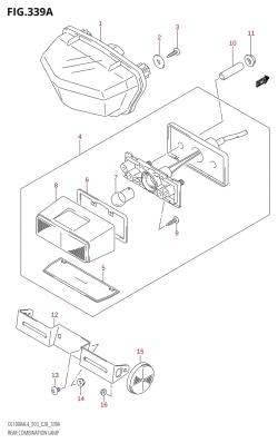 339A - REAR COMBINATION LAMP