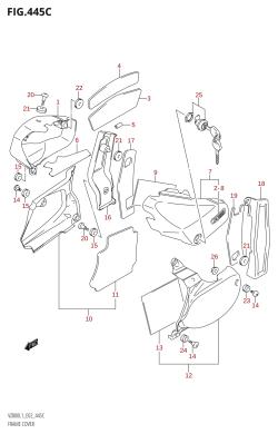 445C - FRAME COVER (VZ800:L1:E24)