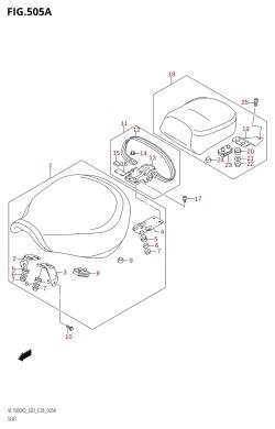 505A - SEAT (VL1500)