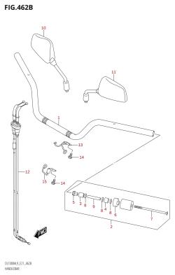 462B - HANDLEBAR (DL1000A:L9:E21)