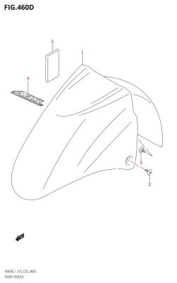 460D - FRONT FENDER (AN650A:L1:E28)