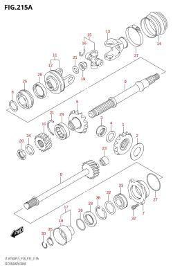215A - SECONDARY DRIVE