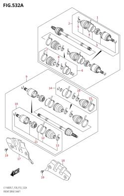 532A - FRONT DRIVE SHAFT