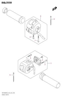 355B - HANDLE SWITCH