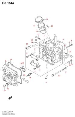 104A - CYLINDER HEAD (FRONT)