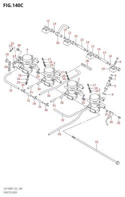 140C - THROTTLE BODY (K2,K3)