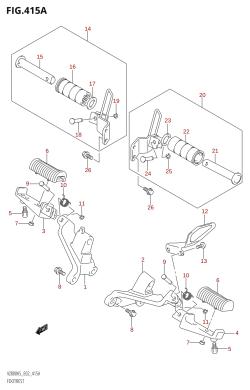 415A - FOOTREST