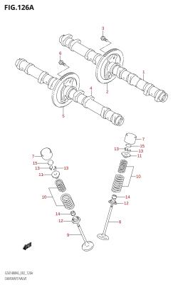 126A - CAMSHAFT /​ VALVE