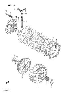 020 - CLUTCH (MODEL H /​ J /​ K /​ L /​ M /​ N)