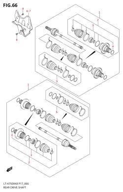 066 - REAR DRIVE SHAFT