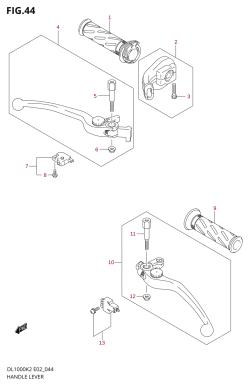 044 - HANDLE LEVER