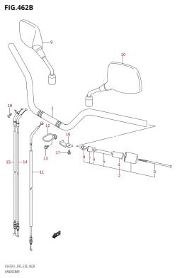 462B - HANDLEBAR (DL650:L1:E28)