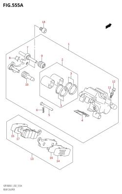 555A - REAR CALIPER